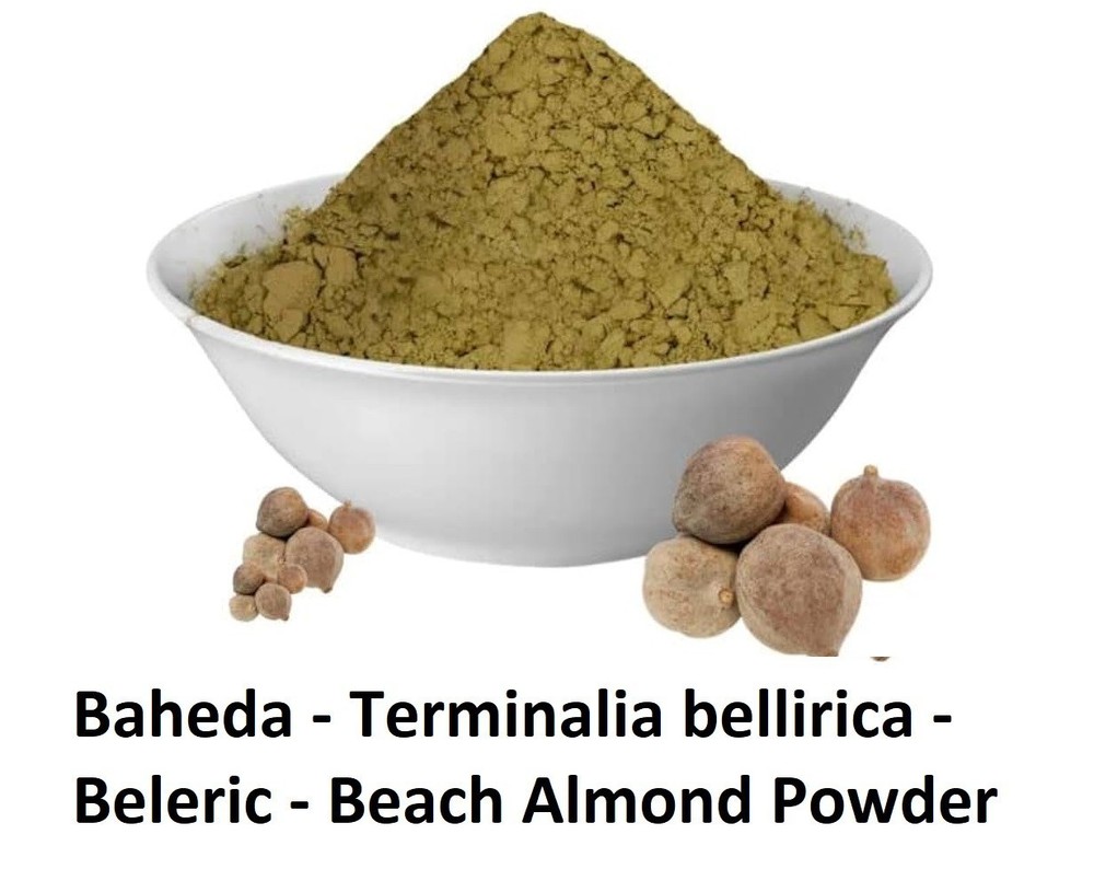 Baheda Terminalia bellirica Beleric Beach Almond Powder 100% Purest Express Ship