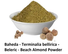 Baheda Terminalia bellirica Beleric Beach Almond Powder 100% Purest Express Ship
