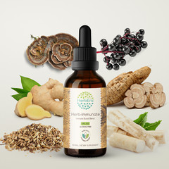 HerbEra Herb-Immunate Alcohol-FREE Tincture. Immune Boost Blend