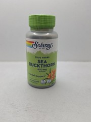 Solaray Sea Buckthorn Berry, Veg Cap (Btl-Plastic) 600mg | 100ct