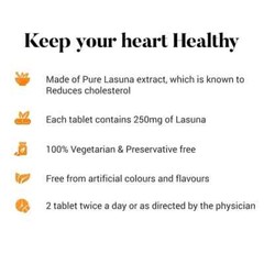 Himalaya Organic Garlic Lasuna Cardiac Wellness | 10 Boxes 600 Tablet | Exp 2027