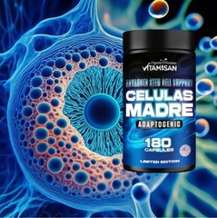 Celulas Madres Stem Cell enhancer 180 caps Spirulina AFA lion’s mane LIFE