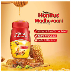 Dabur Ayurvedic Honitus Madhuvaani 150gm Solution Quick Cough & Cold