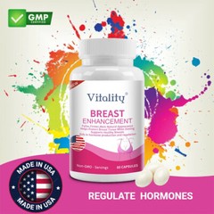 60 Pills Strong Breast Growth Capsules Bust Enhancement Capsules