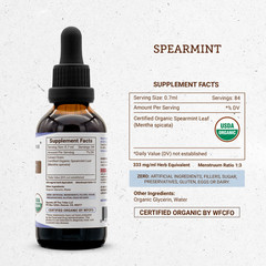 Secrets Of The Tribe Spearmint Tincture Alcohol-FREE