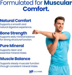 HealthFare Magnesium 500mg | 240 Vegan Capsules | Extra Strength Essential