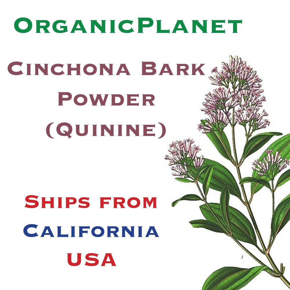 CINCHONA Quinine Bark Powder, FAST SHIPPING, Highest Quality Organic Red Powder