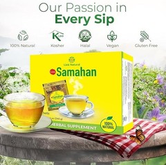 SAMAHAN Ayurvedic Herbal Tea, Ceylon 100% Natural,Immune Booster,Help Cold & Flu