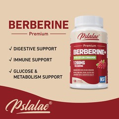 Premium Berberine HCl with Ceylon Cinnamon 1200mg – Blood Sugar, Immune Support