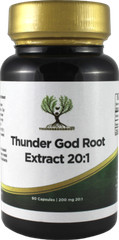 90 Thunder God Vine Root 20:1 200mg Capsules Tripterygium Wilfordii Extract