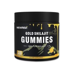 Newrish Shilajit Gummies l Manuka Honey | 30 Count (Pack of 1),