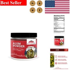 Alum Powder 16oz – Perfect for Pickling, Homemade Recipes & Floral Preservation