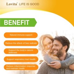 Lovita Bee Propolis Capsule | 4000mg 30 Count (Pack of 1), Classic Packaging