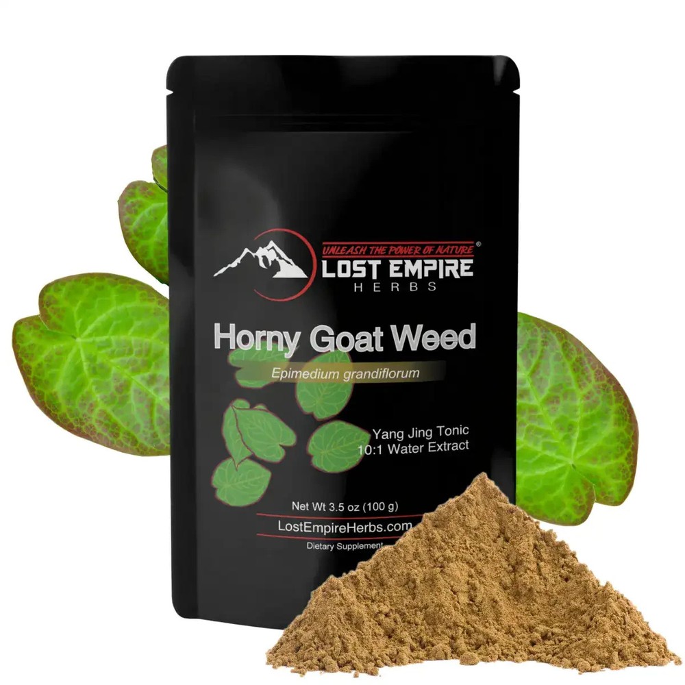 Horny Goat Weed Powder 100g Maximum Stamina Free Shipping