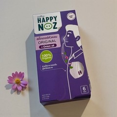 Happy Noz Anti-Virus Freshener Sticker Patch Organic Herb Oil Stuffy Nose Adult
