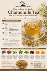 Wild Crafted Chamomile Flowers Dried ~ 4 oz. Freshly Packed USA Free Ship