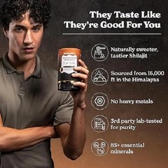 Himalayan Shilajit Sticks with Organic Caramel Better Alt Pure Naturally Sweeter