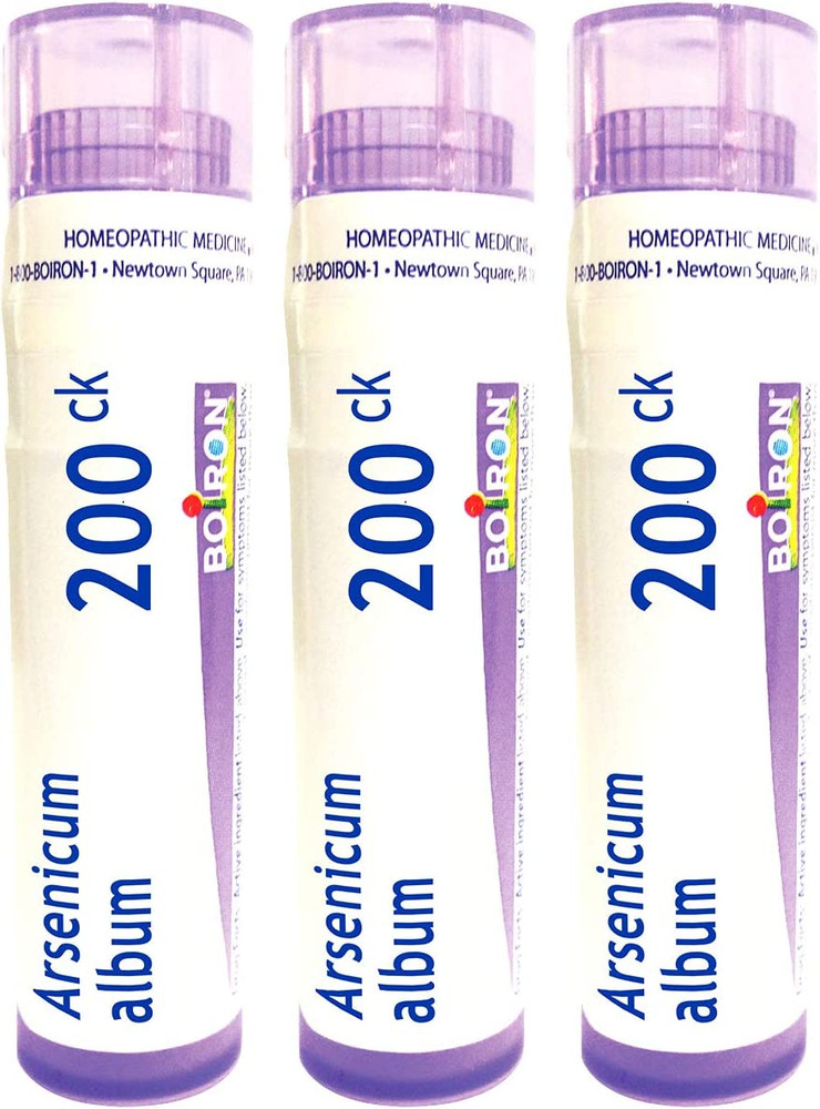 Boiron Arsenicum Album, 80 Pellets, Homeopathic Medicine for Food Poisoning