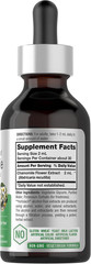 Chamomile Extract Liquid 2oz | Alcohol-Free Tincture | Vegetarian Non-GMO, GF