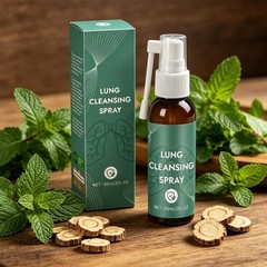 Lung Cleansing Spray 60ml Respiratory Soothing Solution Lung Cleaner