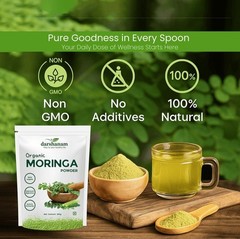 Premium Herbal Moringa Powder – Freshly Harvested