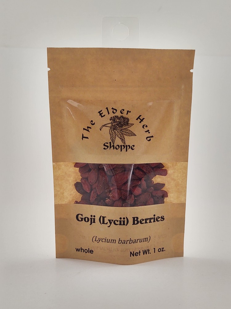 Goji Berry (Lycii) Whole 1 oz. – The Elder Herb Shoppe