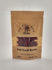 Goji Berry (Lycii) Whole 1 oz. – The Elder Herb Shoppe