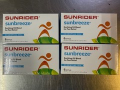 4bx 6ea 24x Bottle Sunrider Sunbreeze Essential Oil 0.17fl.oz Pain Relief Muscle