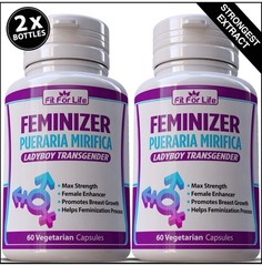 Pueraria Mirifica 5000mg Breast Growth Female Enlargement Bust Enhancer 2 PACK
