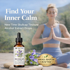 Skullcap Tincture Liquid Extract Stress Relief Herbal Drops 30 ml (1 fl oz)