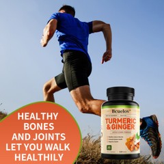 Turmeric Curcumin with Ginger & Apple Cider Vinegar, Joint & Muscle Support