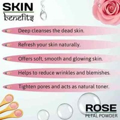 Organic Rose Petals Powder Dried Pure No Fillers A Plus Grade Face Mask