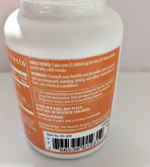 Apple Cider Vinegar with Apple Pectin – 108 mg (300 Tablets)