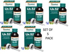 Liv 52 Drop 60ml x 5 | Sealed | Expiry 07/2027 Free And Fast Shippping