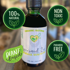 Spearmint Leaf Tincture Organic Liquid Herbal Drops Calm Mental Clarity Aid 2oz