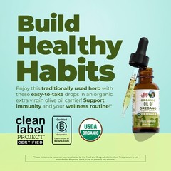MaryRuth Organics Oregano Oil Drops | 6 Month Supply | USDA Organic Oil of Or…