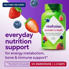 Vitafusion Adult Gummy Vitamins for Women, 120 Count