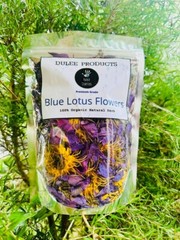 100% Organic Dry Whole Blue Lotus Flowers (Nymphaea Caerulea) – Lucid Dreams