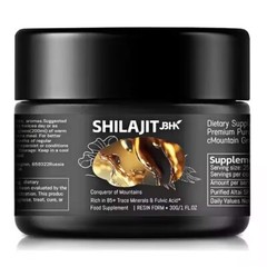 Pure 100% Himalayan Shilajit, Soft Resin, Organic, Extremely Potent, Fulvic Acid
