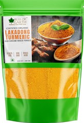 Bliss of Earth Lakadong Turmeric Powder Organic Haldi Powder, 250 gm
