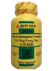 Sun Ten – Siler & Astragalus Formula, 100 Capsules / Yu Ping Feng San / 玉屏風散