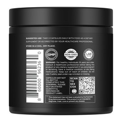 40x Strength Organic Black Maca Root & 15:1 Ashwagandha Capsules for Men – Pure