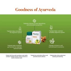 🌿 Himalaya Triphala – 60 Tablets Each | Pack of 15 | Expiry 12-2027 |