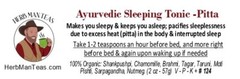 Sleeping Tonic – Cooling Formula #124