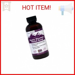 Herbs Etc. Rocky Mountain Throat Syrup – Supports Throat Wellness – Soothing Lun