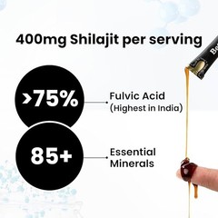 Better Alt Pure Himalayan Shilajit Sticks with 30sticks Honey, Naturally Sweeter