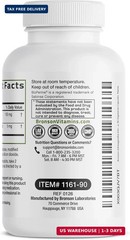 Bronson Ashwagandha Extra Strength Stress & Mood Support 90 Capsules | Vegetaria