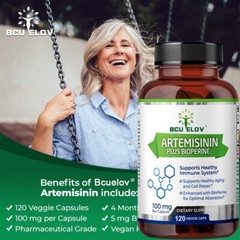 Artemisia Annua Extract Capsules Enhanced with BioPerine for Optimal Absorption
