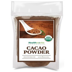 Healthworks Cacao Powder (32 Ounces / 2 Pounds) | Cocoa Chocolate Substitute |