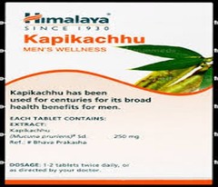 Himalaya Herbal KAPIKACHHU Supports men’s health 60 Tabs,